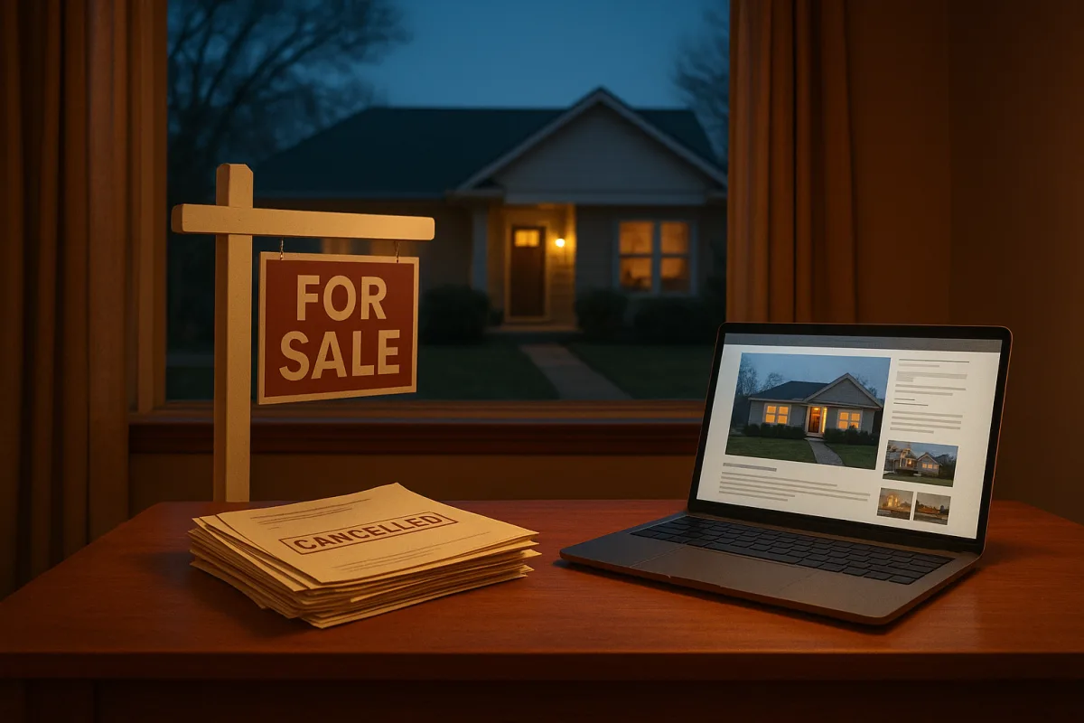 What to Do If Your Home Sale Falls Through